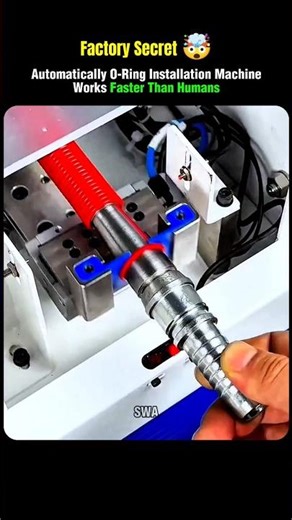 Automatically O-Ring Installation Machine Works Faster Than Humans 🤯