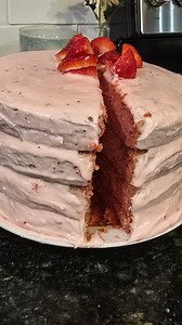 11M views · 126K reactions | This Strawberry box cake recipe is...