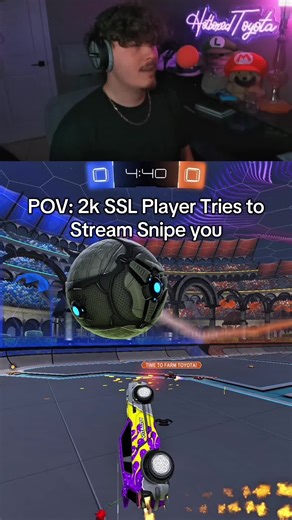 Top 5 Global Players Attempt Stream Sniping in Rocket League