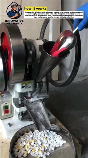 Pharmaceutical Tablet Press Machine – Powder to Pills Process