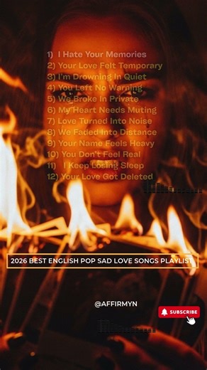 I Hate Your Memories 💔 | Deep Emotional Breakup Songs (Mobile Playlist)