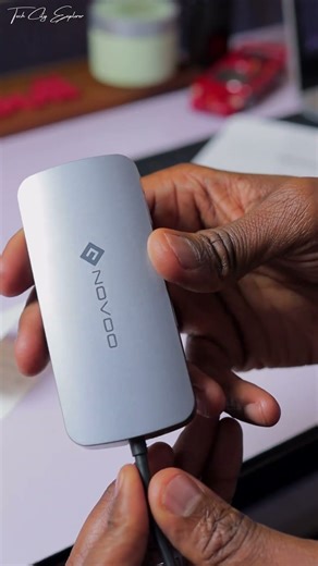 NOVOO Multiport hub (Adapter) Unboxing. #novoo #unboxing #mac #shorts