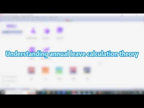 Understanding Annual Leave Calculation Theory 了解年假计算理论 | SQL Payroll
