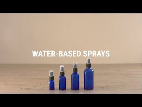 How to Make Water Based Sprays with Essential Oils