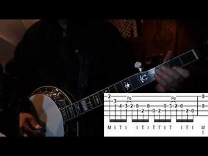 Bluegrass Banjo Licks - Solid Scruggs Lick Number One