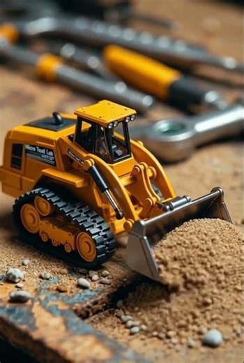 Can This Tiny Track Loader Load something? comment !! #viral