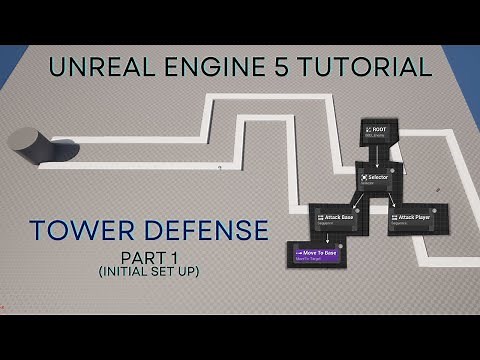 UE5 3rd Person Tower Defense Tutorial Part 1: Initial Set Up