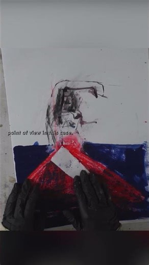 Working from online model sessions and turning them into collages.