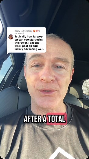 13 reactions | Rowing can be a great exercise to increase knee flexion and extension after a total knee replacement surgery. I actually prefer it to the recumbent bike. It requires less range of motion initially, but allows the user to increase range of motion gradually. | Total Therapy Solutions: Physical Therapy | Facebook