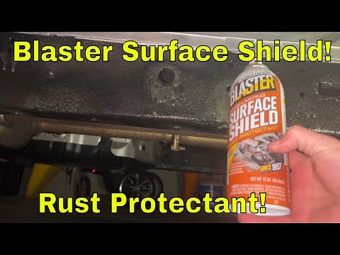 Blaster Surface Shield Review! How to Protect Your Car Frame from Rust! Rustproof Your Car Frame!
