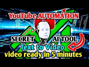 YouTube Automation Secret: AI Tool Creates Videos in Just 5 Seconds!