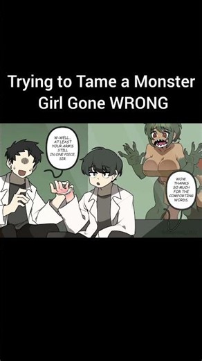 Trying to Tame a Monster Girl Gone WRONG #comicdub