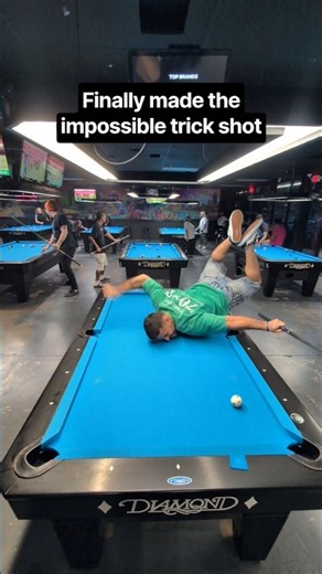 Craziest Pool Trick Shot You’ll See All Week