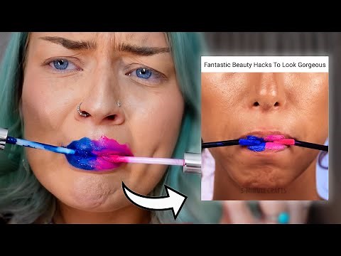 The absolute worst 5-Minute lip hacks