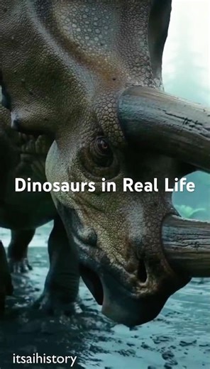 🦴 Dinosaurs in Real Life | Triceratops & Stegosaurus (North America)