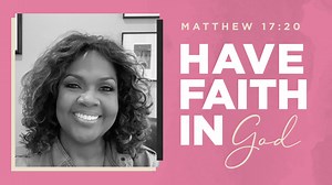 Just wanted to encourage everyone to keep your faith in Him alone! | CeCe Winans