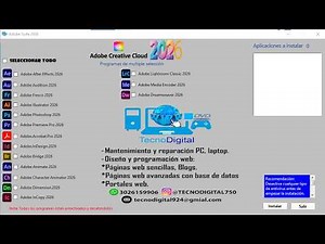🚀 DESCARGA E INSTALA ADOBE SUITE MASTER TODO EN UNO DESATENDIDA 2026 💥