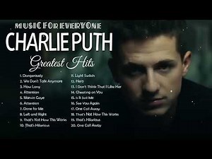 Charlie Puth Hits full album 2025 - Charlie Puth Best of playlist 2025 - Best Song Of Charlie Puth