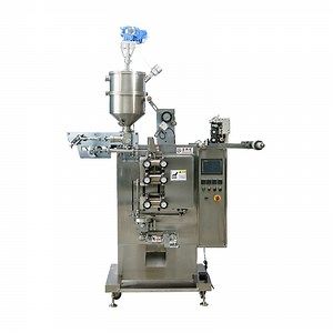 [Hot Item] Automatic Vertical High Speed Piston Pump Feeding Small Oil Milk Honey Liquid Sachet Water Packing Machine