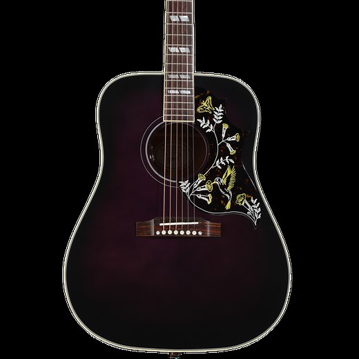 Gibson Acoustic Hummingbird Standard Acoustic-electric Guitar - Purple Burst