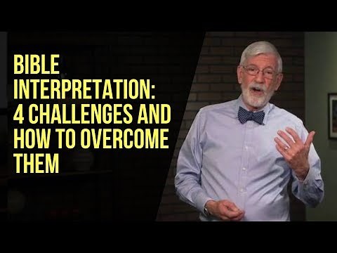 bible interpretation challenges
