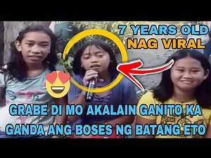 7 YEARS OLD NA BATA, NAG VIRAL😱! DI MO AKALAIN GANITO KAGANDA ANG BOSES NG BATANG TO! PANG THE VIOCE