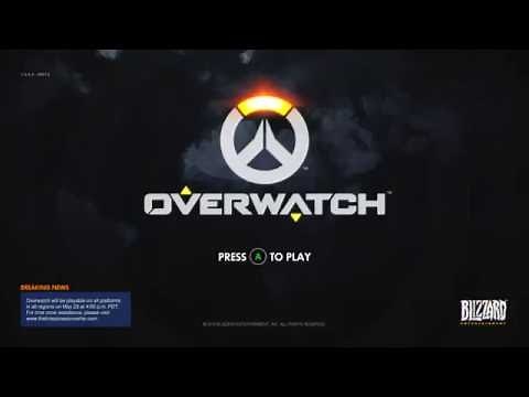 Overwatch Title Screen (PC, PS4, Xbox One)