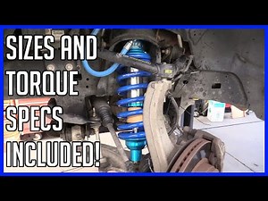 How to Replace Front Coil Over Struts RAM 1500 4x4 2010-2018 - EASY!