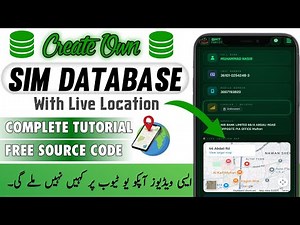 🚨 Apna SIM Database Khud Banao + Live Location Track Karo | Heavy Method | Jo Koi Nahi Batata