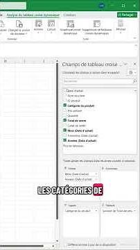 Le combo Excel ultime : TCD + graphique dynamique + frise chronologique