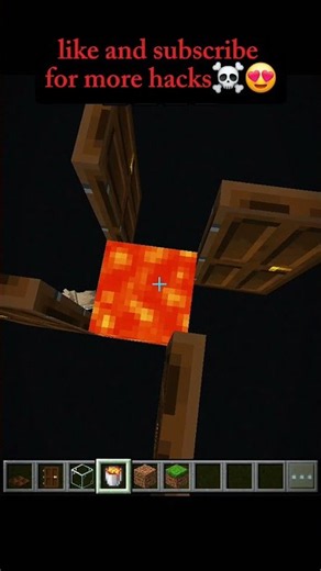 🔥 3 INSANE Lava Build Hacks in Minecraft! 😱 #shorts