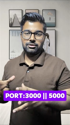 What is PORT ? #webdevelopment #fullstackdeveloper #ai #softwaredeveloper #mernstack