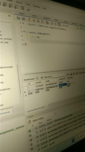 Convert Table data into JSON Object in MySQL. #mysql #mysqlworkbench #interview #question