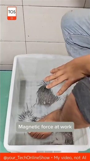 MAGNETIC POLISHING coins cleaning process 😮🧲✨#shorts #skills #crafts #satisfying #technology