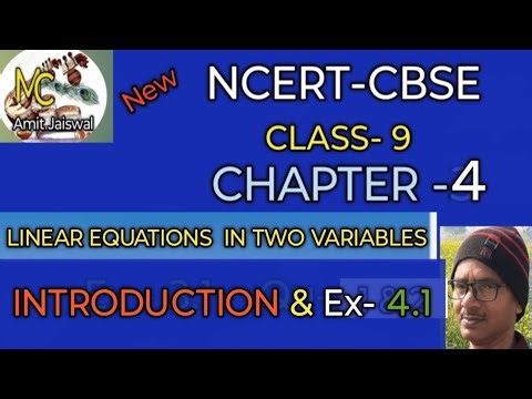 #maths #class -9#. Chapter -4 #linear equations in two variables #introduction & Ex- 4.1 #ncert-cbse