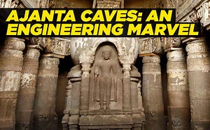 843K views · 17K shares | The Ajanta caves are a prime example of a brilliant engineering feat way ahead of its times. Watch to know why. | HISTORY | Facebook
