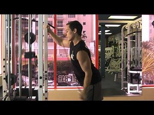 Cable One Arm Tricep Extension - How To