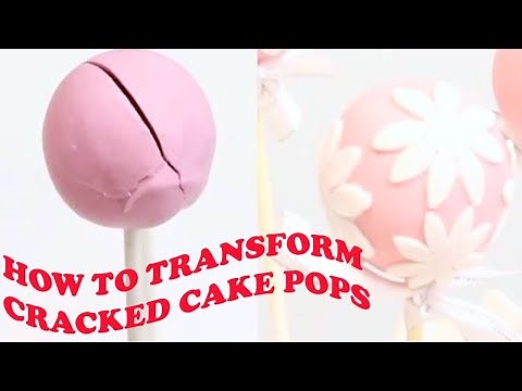 How to fix CRACKED CAKE POPS!