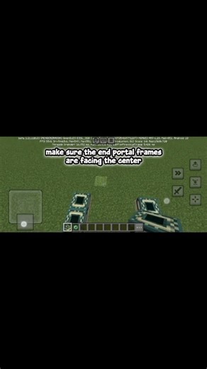 how to activate end portal!!