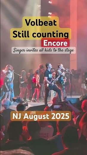 Volbeat - Still Counting 🔥🔥 Live New Jersey 🙌