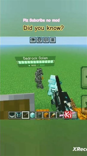 Spawn golems in Minecraft without mod#minecraft #gaming #trendingshorts