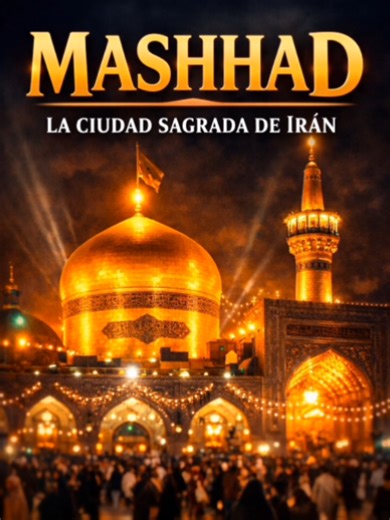Descubre Mashhad, una de las ciudades más sagradas de Irán y destino de millones de peregrinos cada año. En el corazón de la ciudad se encuentra el impresionante Santuario del Imán Reza, uno de los complejos religiosos más grandes del mundo y uno de los lugares más visitados del islam. Con cúpulas doradas, arquitectura majestuosa y una atmósfera espiritual única, Mashhad es un destino que combina historia, fe y cultura en cada rincón. ✨ #Mashhad #Iran #Viajes #Historia #Shorts