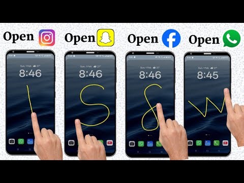 Draw Gestures On Phone Screen and Open Any App | Android Tips And Tips 2026