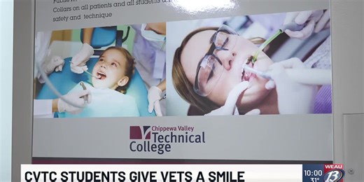 CVTC gives vets a smile