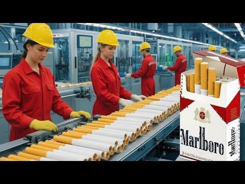 Inside the Cigarette Factory – (Full Process) How Million-Dollar Smokes Are Made