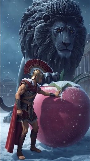 Spartan Builds a Dragonfruit Yacht in Winter ❄️🐉 #ai #funny