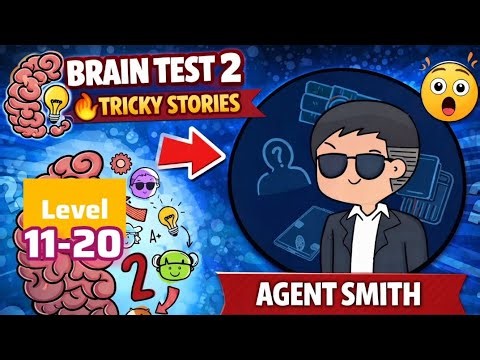Agent Smith Level 11 to 20 | complete gameplay #relaxingbraingamesvk