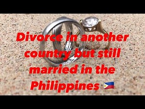 STRONGLY ADVICED SO THAT THE PHILIPPINES WILL RECOGNISE YOUR DIVORCE IN ANOTHER COUNTRY