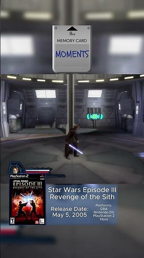 Star Wars Episode III Revenge of the Sith on PS2 🪐 Use The Force! 🎮 #shorts