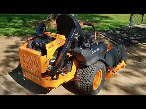New Mower for 2020. Scag Cheetah 37hp Vanguar EFI